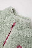 DeFacto Kız Bebek Dik Yaka Fermuarlı Welsoft Pelüş Sweatshirt D4993A524WNGN1123
