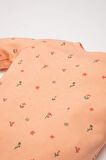 DeFacto Kız Bebek Pijama Takımı Bisiklet Yaka Çiçekli Uzun Kollu Üst Uzun Alt D8291A5NSOG568