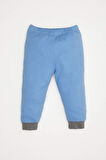DeFacto Erkek Bebek Pijama Takım Araç Baskılı Uzun Kollu Üst Beli Lastikli Uzun Alt D8314A5NSER105