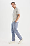 Dar Paça Gabardin Chino Kanvas Pantolon