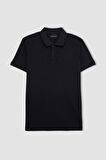 DeFactoFit Slim Fit Dar Kesim Kısa Kollu Pamuklu Sporcu Polo Tişört V2910AZ24SPAR214