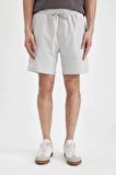 DeFacto Slim Fit Dar Paça Şort B8674AX24SMGR184