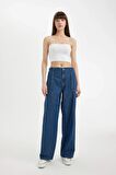 DeFacto Wide Leg Fit Geniş Kalıp Normal Bel Geniş Paça Jean Pantolon C4115AX24HSNM39