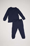 DeFacto Erkek Bebek Pijama Takımı Uzun Kollu Waffle Üst Beli Lastikli Uzun Alt D6810A5NSNV94