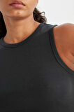 DeFactoFit Crop Bisiklet Yaka Modal Sporcu Basic Düz Atlet D6038AX24AUAR231