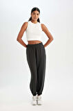 DeFactoFit Crop Bisiklet Yaka Modal Sporcu Basic Düz Atlet D6038AX24AUER105