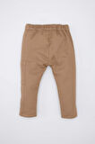 DeFacto Erkek Bebek Dokuma Etiketli Beli Lastikli Gabardin Pantolon D5692A524WNBN156