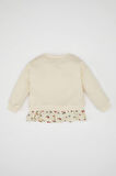 DeFacto Kız Bebek Bisiklet Yaka Baskılı İçi Yumuşak Tüylü Sweatshirt D4987A524WNBG744