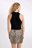 DeFacto Coool Slim Fit Dar Kesim Düğmeli Triko Yelek	 D3584AX24HSBK27