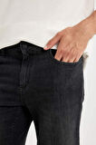 Regular Fit Jean Bermuda Şort