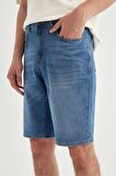 DeFacto Regular Fit Jean Bermuda Şort D3988AX24SMNM28