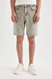 DeFacto Straight Fit Jean Bermuda Şort D3879AX24SMNM18