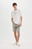 DeFacto Straight Fit Jean Bermuda Şort D3879AX24SMNM18