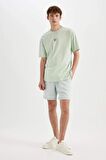 DeFacto Relax Fit Jean Bermuda Şort Z4459AZ24SMNM63