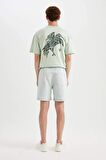 DeFacto Relax Fit Jean Bermuda Şort Z4459AZ24SMNM63