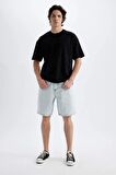 DeFacto Straight Fit Jean Bermuda Şort D3955AX24SMNM63