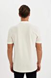 DeFacto New Regular Fit Kısa Kollu Pike Basic Düz Polo Tişört D4610AX24SMER98