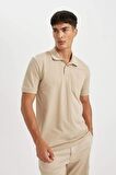 New Regular Fit Polo Yaka Pike Polo Tişört