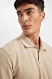New Regular Fit Polo Yaka Pike Polo Tişört