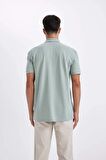 DeFacto New Regular Fit Kısa Kollu Pike Basic Düz Polo Tişört D4610AX24SMGR488