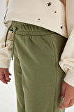 DeFacto Kız Çocuk Wide Leg Geniş Bol Paça Beli Lastikli Basic Düz Eşofman Altı D0743A824AUKH461