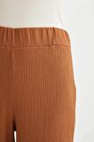 Wide Leg Düz Paça Bürümcük Pantolon	