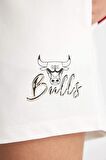 DeFactoFit NBA Chicago Bulls Kısa Paça Şort C6312AX24HSGR377