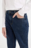 DeFacto Erkek Çocuk Carrot Fit Düz Paça Cepli Jean Pantolon C5719A824WNNM28