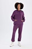 DeFactoFit Sporcu Jogger Eşofman Altı Standart Fit Modal Çift Cepli Basic Düz B1794AX24AUPR303