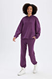 DeFactoFit Sporcu Jogger Eşofman Altı Standart Fit Modal Çift Cepli Basic Düz B1794AX24AUPR303