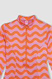DeFacto Regular Fit Baskılı Sörf Mayo-Fall in Love D1071AXNSOG313