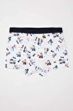 DeFacto Erkek Çocuk 3'lü Boxer C7757A824SMWT34