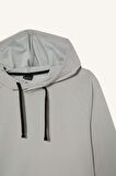 DeFactoFit Standart Fit Kapüşonlu Sporcu Sweatshirt D8014AX25SPGR91