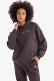 DeFacto NBA Brooklyn Nets Oversize Geniş Kalıp Kapüşonlu Kalın Sporcu Sweatshirt D6117AX25SPAR223