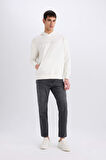 DeFacto Boxy Fit Kapüşonlu Sırt Baskılı Sweatshirt D8021AX25SPER105