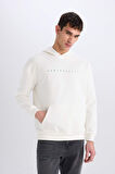 DeFacto Boxy Fit Kapüşonlu Sırt Baskılı Sweatshirt D8021AX25SPER105
