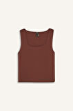 DeFacto Slim Fit Dar Kesim Basic Düz Kare Yaka Atlet C2622AX25SPBN541