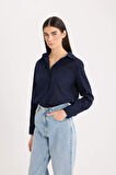 DeFacto Regular Fit Basic Düz Cepli Uzun Kollu Gömlek	 W7734AZ25SPNV250