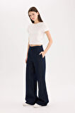 DeFacto Wide Leg Yüksek Bel Uzun Jean Pantolon E2970AX24CWNM34