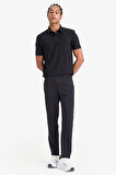 DeFactoFit Slim Fit Dar Kesim Standart Paça Esnek Multifonksiyonel Dokuma Sporcu Pantolon E3333AX25SPBK81