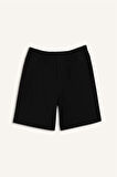 DeFactoFit Standart Fit Sporcu Kısa Paça Dokuma Şort E4137AX25SMBK81