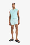 DeFactoFit Andy Baskılı Esnek Dokulu Kısa Boy Sporcu Deniz Şortu B5987AX25HSTR17