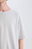 DeFacto Boxy Fit Bisiklet Yaka Kısa Kollu Basic Düz Waffle Tişört B4443AX25SPGR184