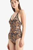 Regular Fit Leopar Desenli Mayo-Fall in Love