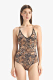 Regular Fit Leopar Desenli Mayo-Fall in Love