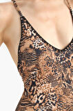 Regular Fit Leopar Desenli Mayo-Fall in Love