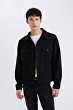 DeFacto Regular Fit Jean Ceket E4990AX25SPNM40