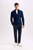 DeFacto Twill Chino Kumaş Pantolon Slim Fit Dar Kesim Dar Paça Basic Düz Cepli B2091AX24AUNV64