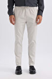 DeFacto Yazlık Jogger Chino Pantolon Beli Bağcıklı Cepli Düz Paça Z9933AZ25SPGR94
