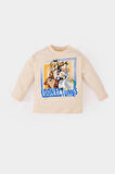 Erkek Bebek Looney Tunes Regular Fit Bisiklet Yaka Uzun Kollu Tişört